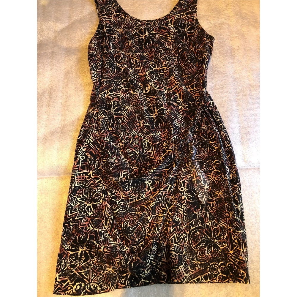 Hilo Hattie Made In Hawaii Dress Bathing Suit Wrap Large Floral Print Floral